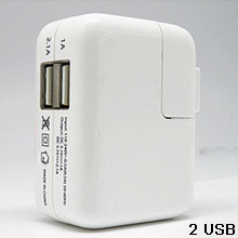 2USB power adapter charger