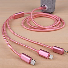 3in1 micro i6 type-c nylon cable